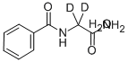 N-BENZOYLGLYCINE-2,2-D2 Struktur