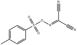 [[[(4-methylphenyl)sulphonyl]oxy]imino]malononitrile Struktur