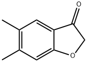 3(2H)-Benzofuranone,  5,6-dimethyl- Struktur