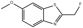 Benzothiazole, 2-(fluoromethyl)-6-methoxy- (8CI) Struktur