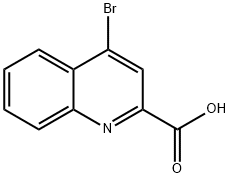 4-BROMOQUINOLINE-2-CARBOXYLIC ACID Struktur