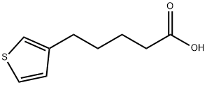 5-(3-THIENYL)PENTANOIC ACID Struktur