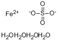 Ferrous sulfate tetrahydrate Struktur