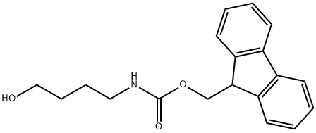 4-(FMOC-AMINO)-1-BUTANOL Struktur