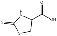 2-Thioxothiazolidine-4-carboxylic Acid Struktur