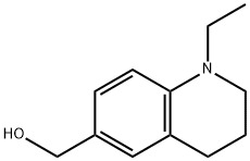 1-ETHYL-1,2,3,4-TETRAHYDROQUINOLINE-6-METHANOL Struktur