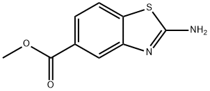 5-Benzothiazolecarboxylicacid,2-amino-,methylester Struktur