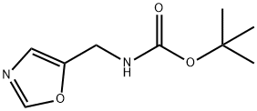 Carbamic acid, (5-oxazolylmethyl)-, 1,1-dimethylethyl ester (9CI) Struktur