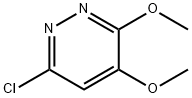 6-CHLORO-3,4-DIMETHOXYPYRIDAZINE Struktur