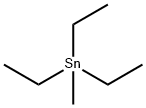 Methyltriethylstannane Struktur