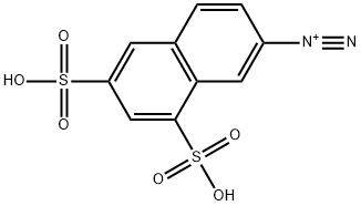 diazonaphthalenedisulfonic acid Struktur