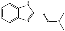 Ethenamine, 2-(1H-benzimidazol-2-yl)-N,N-dimethyl- (9CI) Struktur