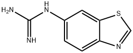 Guanidine, 6-benzothiazolyl- (9CI) Struktur