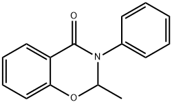 2-Methyl-3-phenyl-2H-1,3-benzoxazin-4(3H)-one Struktur