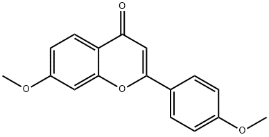 7,4'-DIMETHOXYFLAVONE Struktur