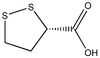 1,2-Dithiolane-3-carboxylicacid,(S)-(+)-(8CI) Struktur