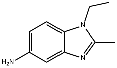 1H-Benzimidazol-5-amine,1-ethyl-2-methyl-(9CI) Struktur