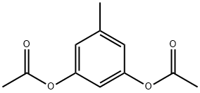 3,5-Diacetoxytoluene Struktur