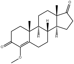 4-ANDROSTEN-4-OL-3,17-DIONE 4-METHYLETHE R Struktur