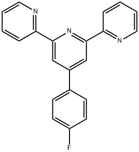 4'-(4-FLUOROPHENYL)-2,2':6',2''-TERPYRIDINE Struktur