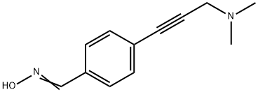 4-[3-(DIMETHYLAMINO)PROP-1-YNYL]BENZALDEHYDE OXIME Struktur