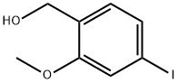 4-IODO-2-METHOXYBENZYL ALCOHOL Struktur