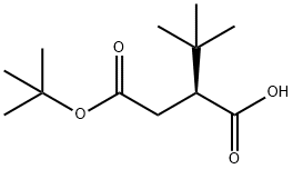 (S)-2-(2-TERT-BUTOXY-2-OXOETHYL)-3,3-DIMETHYLBUTANOIC ACID Struktur