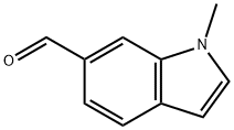 1-Methyl-1H-indole-6-carbaldehyde Struktur