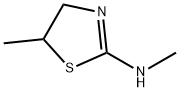 N,5-Dimethyl-4,5-dihydro-1,3-thiazol-2-amine Struktur