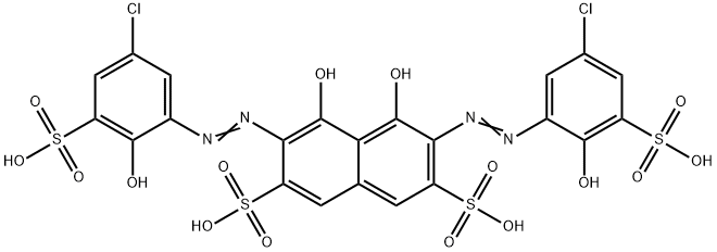 SULFOCHLOROPHENOL S Struktur