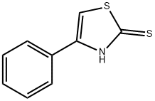 2-巰基-4-苯基噻唑 結(jié)構(gòu)式