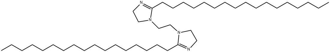 1,1'-ethylenebis[4,5-dihydro-2-heptadecyl-1H-imidazole] Struktur