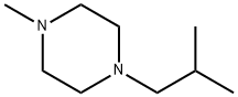 Piperazine, 1-methyl-4-(2-methylpropyl)- (9CI) Struktur