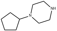 1-Cyclopentylpiperazine Struktur