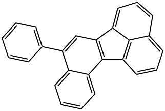 2-PHENYLBENZO[J]FLUORANTHENE Struktur