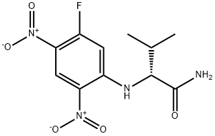 N(ALPHA)-(2 4-DINITRO-5-FLUOROPHENYL)- Struktur