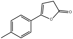 5-(4-methylphenyl)-3H-furan-2-one Struktur