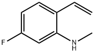 Benzenamine, 2-ethenyl-5-fluoro-N-methyl- (9CI) Struktur