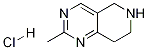 2-METHYL-5,6,7,8-TETRAHYDRO-PYRIDO[4,3-D]PYRIMIDINE HYDRO CHLORIDE Struktur