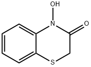 4-Hydroxy-2H-1,4-benzothiazin-3(4H)-one Struktur