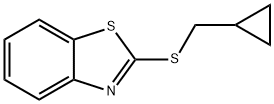 Benzothiazole, 2-[(cyclopropylmethyl)thio]- (9CI) Struktur