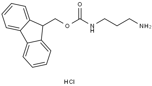 FMOC-NH(CH2)3NH2 HCL Struktur