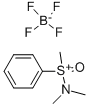 (DIMETHYLAMINO)METHYLPHENYLOXOSULFONIUMTETRAFLUOROBORATE Struktur