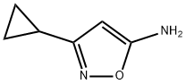 3-CYCLOPROPYLISOXAZOL-5-AMINE Struktur