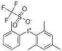 (2-Methylphenyl)(2,4,6-triMethylphenyl)iodoniuM triflate Struktur