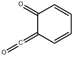 6-(oxomethylidene)cyclohexa-2,4-dien-1-one Struktur