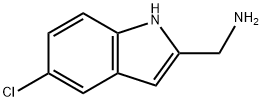 (5-CHLORO-1H-INDOL-2-YL)METHANAMINE Struktur