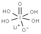 LITHIUM PERIODATE Struktur