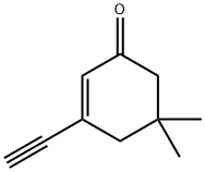 2-Cyclohexen-1-one, 3-ethynyl-5,5-dimethyl- (9CI) Struktur