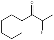 1-Propanone, 1-cyclohexyl-2-fluoro- (8CI,9CI) Struktur